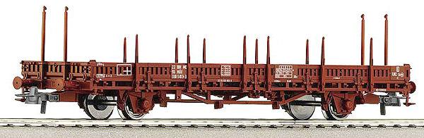 Flat car with swivel roof<br /><a href='images/pictures/Roco/66768.jpg' target='_blank'>Full size image</a>